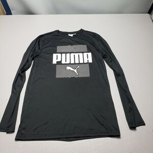 Puma boys long sleeve logo shirt size large 14-16